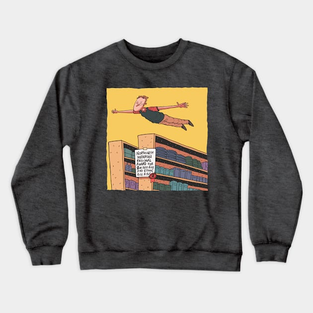 Grocery Aisle Crewneck Sweatshirt by neilkohney